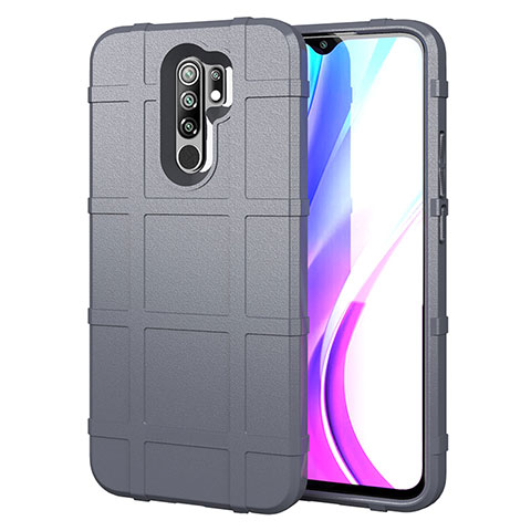 Coque Ultra Fine Silicone Souple 360 Degres Housse Etui pour Xiaomi Redmi 9 Gris