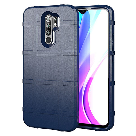 Coque Ultra Fine Silicone Souple 360 Degres Housse Etui pour Xiaomi Redmi 9 Prime India Bleu