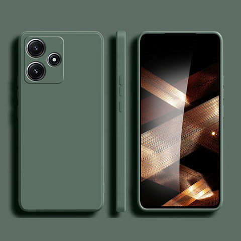 Coque Ultra Fine Silicone Souple 360 Degres Housse Etui pour Xiaomi Redmi Note 12R 5G Vert