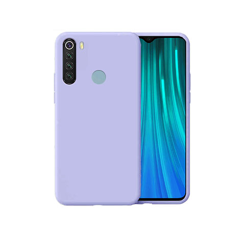 Coque Ultra Fine Silicone Souple 360 Degres Housse Etui pour Xiaomi Redmi Note 8 Violet