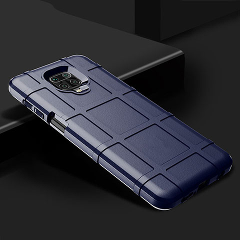 Coque Ultra Fine Silicone Souple 360 Degres Housse Etui pour Xiaomi Redmi Note 9 Pro Max Bleu