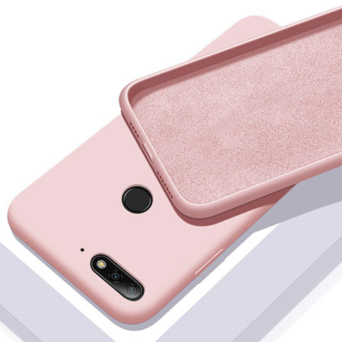 Coque Ultra Fine Silicone Souple 360 Degres Housse Etui S01 pour Huawei Enjoy 8e Or Rose