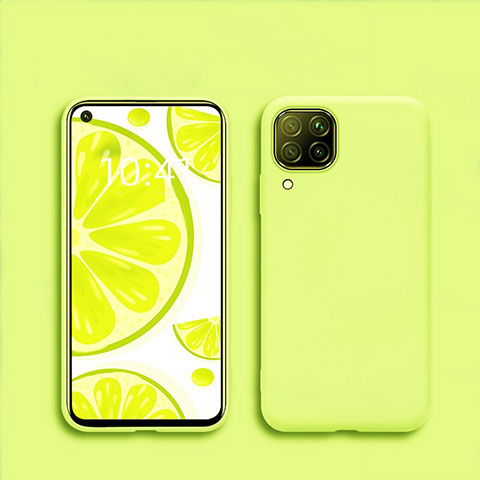 Coque Ultra Fine Silicone Souple 360 Degres Housse Etui S01 pour Huawei Nova 6 SE Jaune