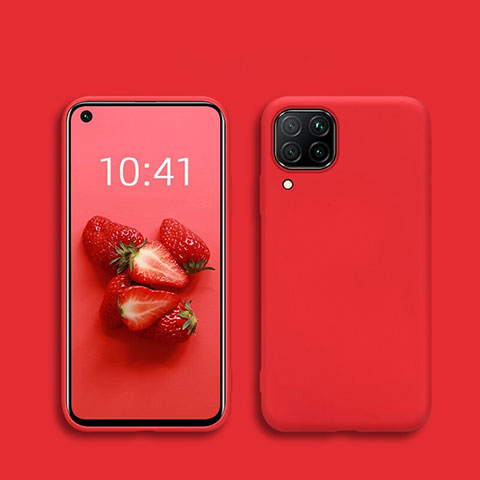 Coque Ultra Fine Silicone Souple 360 Degres Housse Etui S01 pour Huawei Nova 6 SE Rouge