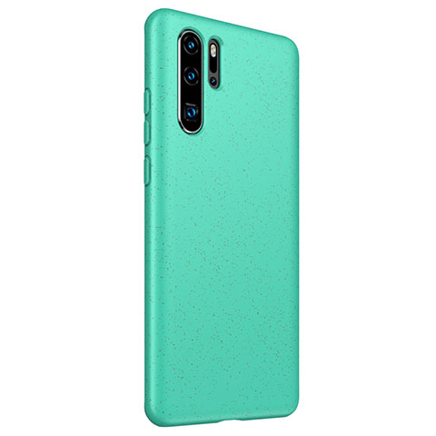 Coque Ultra Fine Silicone Souple 360 Degres Housse Etui S01 pour Huawei P30 Pro Cyan