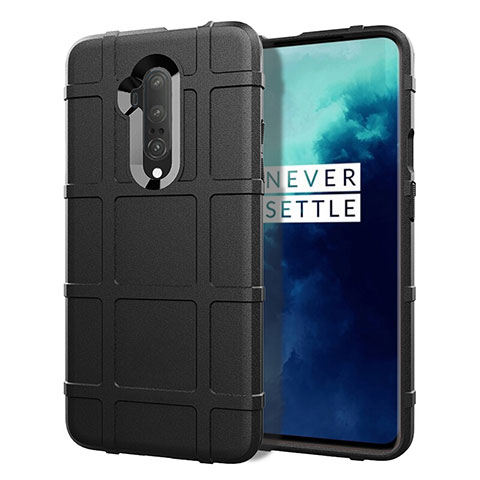 Coque Ultra Fine Silicone Souple 360 Degres Housse Etui S01 pour OnePlus 7T Pro 5G Noir