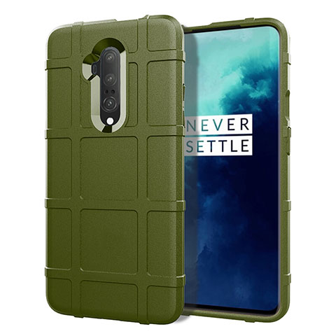 Coque Ultra Fine Silicone Souple 360 Degres Housse Etui S01 pour OnePlus 7T Pro 5G Vert