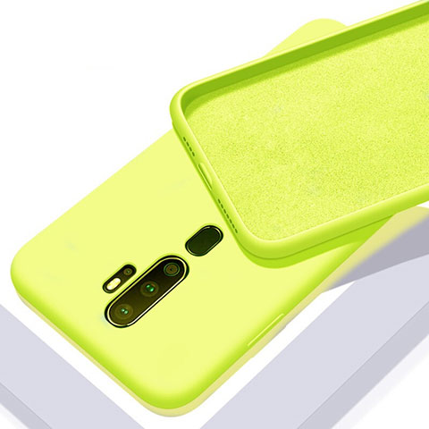 Coque Ultra Fine Silicone Souple 360 Degres Housse Etui S01 pour Oppo A11 Jaune