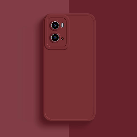 Coque Ultra Fine Silicone Souple 360 Degres Housse Etui S01 pour Oppo A36 Rouge