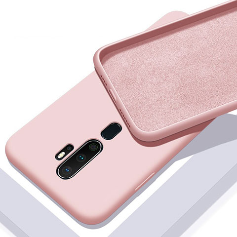 Coque Ultra Fine Silicone Souple 360 Degres Housse Etui S01 pour Oppo A5 (2020) Rose