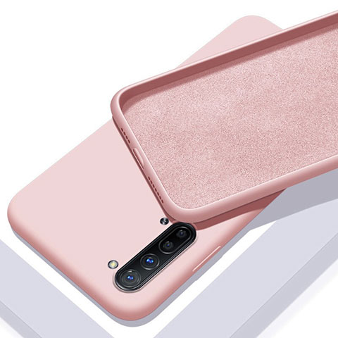 Coque Ultra Fine Silicone Souple 360 Degres Housse Etui S01 pour Oppo F15 Rose