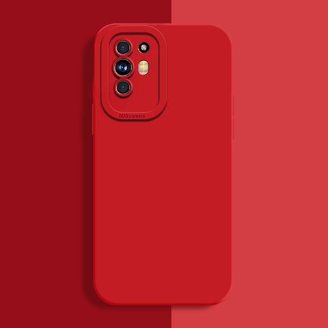 Coque Ultra Fine Silicone Souple 360 Degres Housse Etui S01 pour Oppo F19 Pro+ Plus 5G Rouge