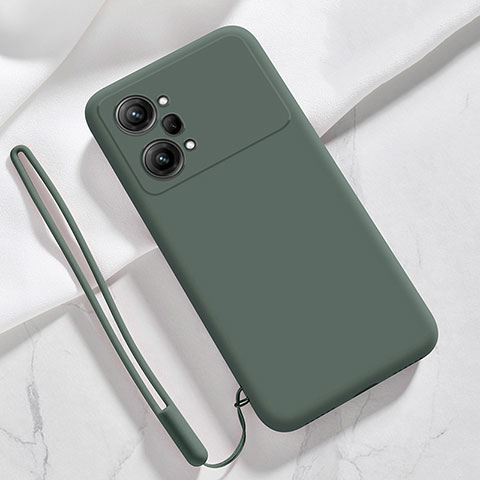 Coque Ultra Fine Silicone Souple 360 Degres Housse Etui S01 pour Oppo K10 Pro 5G Vert Nuit