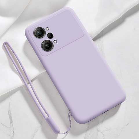 Coque Ultra Fine Silicone Souple 360 Degres Housse Etui S01 pour Oppo K10 Pro 5G Violet Clair