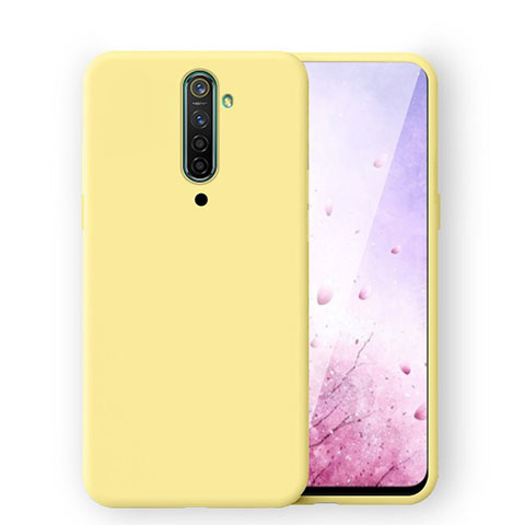 Coque Ultra Fine Silicone Souple 360 Degres Housse Etui S01 pour Oppo Reno2 Jaune