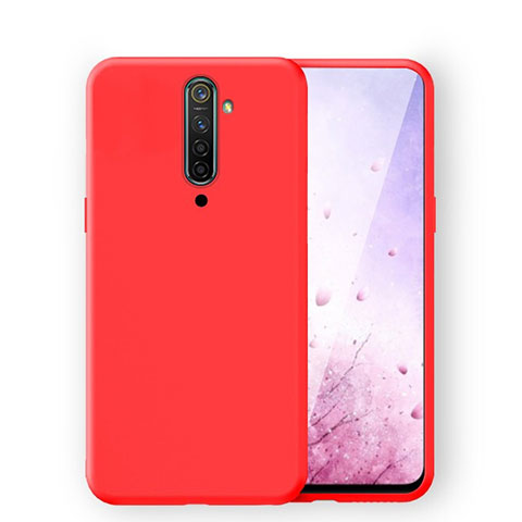 Coque Ultra Fine Silicone Souple 360 Degres Housse Etui S01 pour Oppo Reno2 Rouge