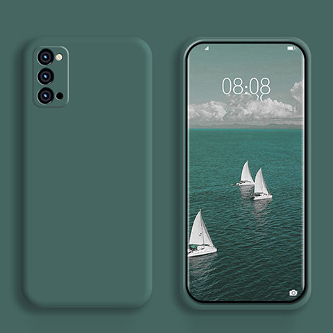 Coque Ultra Fine Silicone Souple 360 Degres Housse Etui S01 pour Oppo Reno6 Pro 5G Vert