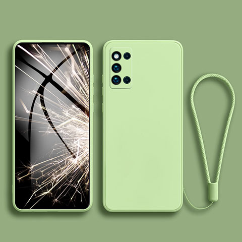 Coque Ultra Fine Silicone Souple 360 Degres Housse Etui S01 pour Samsung Galaxy F52 5G Pastel Vert