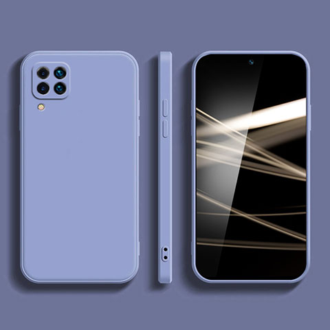 Coque Ultra Fine Silicone Souple 360 Degres Housse Etui S01 pour Samsung Galaxy M62 4G Gris Lavende