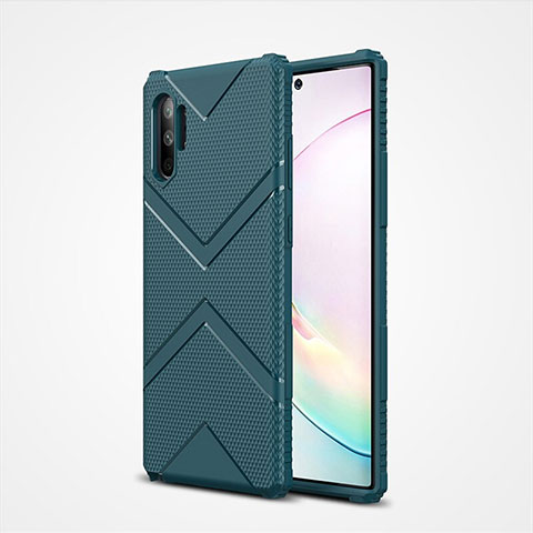 Coque Ultra Fine Silicone Souple 360 Degres Housse Etui S01 pour Samsung Galaxy Note 10 Plus Vert