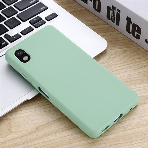 Coque Ultra Fine Silicone Souple 360 Degres Housse Etui S01 pour Sony Xperia Ace III SO-53C Vert