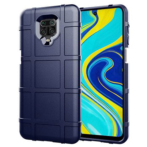 Coque Ultra Fine Silicone Souple 360 Degres Housse Etui S01 pour Xiaomi Poco M2 Pro Bleu