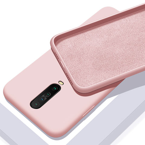 Coque Ultra Fine Silicone Souple 360 Degres Housse Etui S01 pour Xiaomi Redmi K30 4G Rose