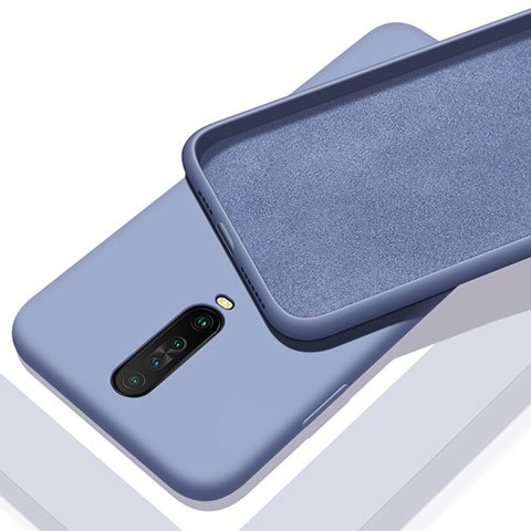 Coque Ultra Fine Silicone Souple 360 Degres Housse Etui S01 pour Xiaomi Redmi K30 5G Gris