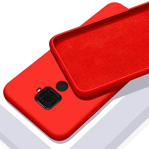 Coque Ultra Fine Silicone Souple 360 Degres Housse Etui S02 pour Huawei Nova 5i Pro Rouge