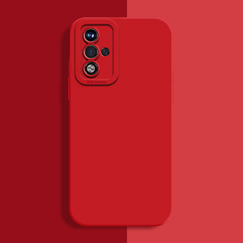 Coque Ultra Fine Silicone Souple 360 Degres Housse Etui S02 pour Oppo A93s 5G Rouge