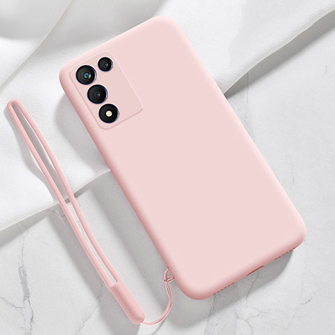 Coque Ultra Fine Silicone Souple 360 Degres Housse Etui S02 pour Oppo K9S 5G Rose