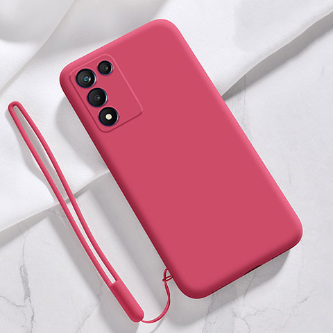 Coque Ultra Fine Silicone Souple 360 Degres Housse Etui S02 pour Oppo K9S 5G Rouge