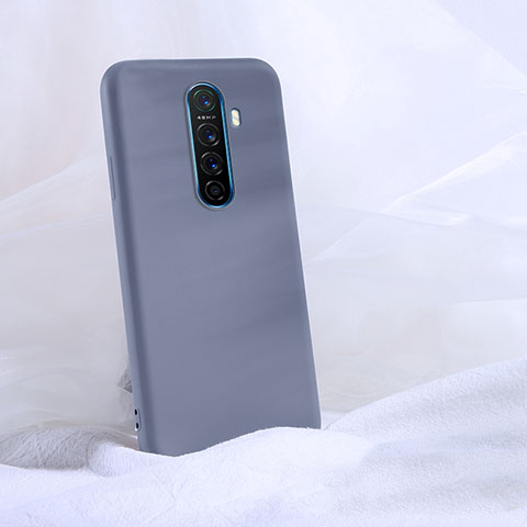 Coque Ultra Fine Silicone Souple 360 Degres Housse Etui S02 pour Oppo Reno Ace Gris