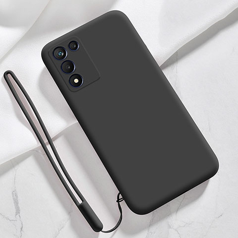 Coque Ultra Fine Silicone Souple 360 Degres Housse Etui S02 pour Realme 9 SE 5G Noir