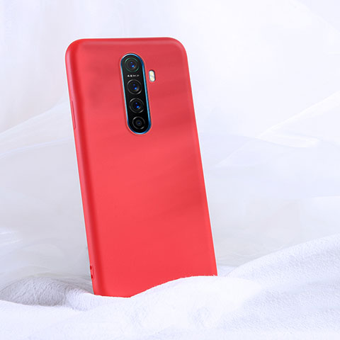 Coque Ultra Fine Silicone Souple 360 Degres Housse Etui S02 pour Realme X2 Pro Rouge