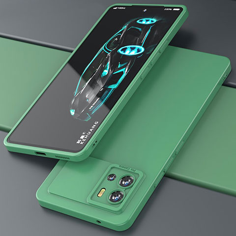 Coque Ultra Fine Silicone Souple 360 Degres Housse Etui S02 pour Vivo iQOO 9 Pro 5G Vert