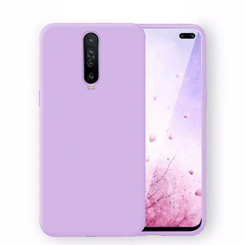 Coque Ultra Fine Silicone Souple 360 Degres Housse Etui S02 pour Xiaomi Poco X2 Violet