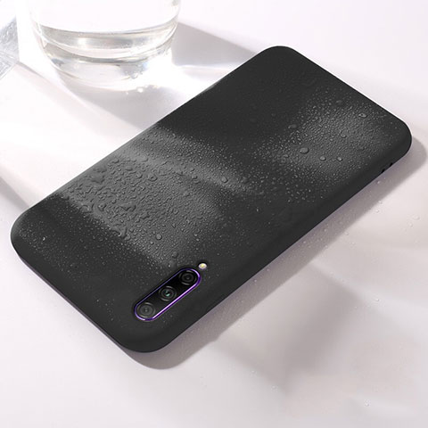Coque Ultra Fine Silicone Souple 360 Degres Housse Etui S03 pour Huawei P Smart Pro (2019) Noir