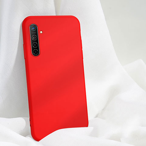 Coque Ultra Fine Silicone Souple 360 Degres Housse Etui S03 pour Oppo K5 Rouge