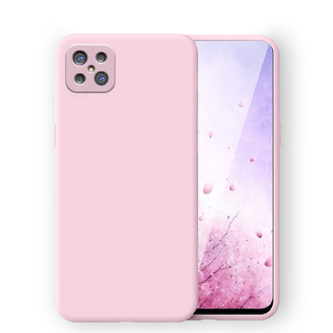 Coque Ultra Fine Silicone Souple 360 Degres Housse Etui S03 pour Oppo Reno4 Z 5G Rose