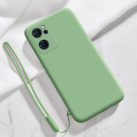 Coque Ultra Fine Silicone Souple 360 Degres Housse Etui S03 pour Oppo Reno7 SE 5G Pastel Vert