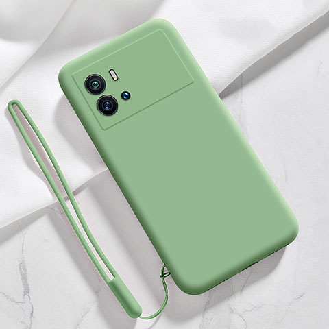 Coque Ultra Fine Silicone Souple 360 Degres Housse Etui S03 pour Vivo iQOO 9 5G Vert