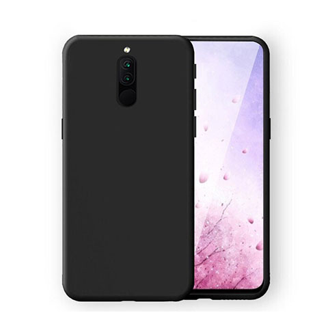 Coque Ultra Fine Silicone Souple 360 Degres Housse Etui S03 pour Xiaomi Redmi 8 Noir