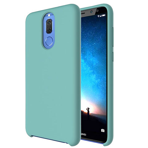 Coque Ultra Fine Silicone Souple 360 Degres Housse Etui S04 pour Huawei Nova 2i Cyan