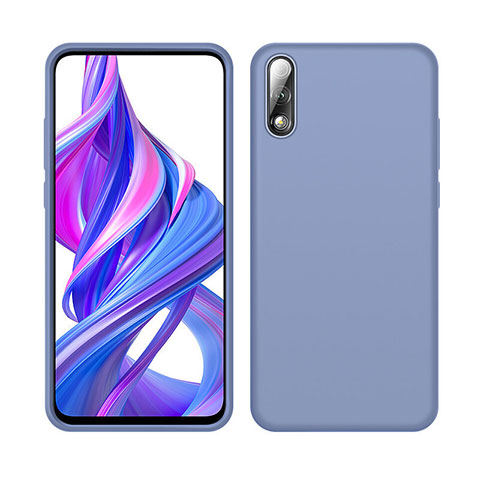 Coque Ultra Fine Silicone Souple 360 Degres Housse Etui S04 pour Huawei P Smart Z (2019) Gris