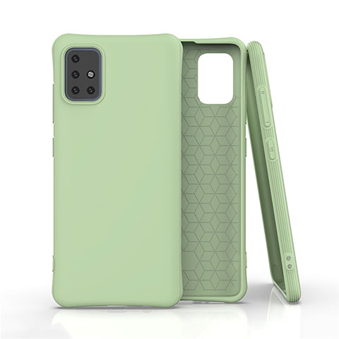 Coque Ultra Fine Silicone Souple 360 Degres Housse Etui S04 pour Samsung Galaxy M40S Pastel Vert