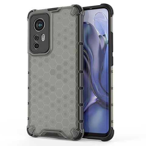 Coque Ultra Fine Silicone Souple 360 Degres Housse Etui S04 pour Xiaomi Mi 12 Lite 5G Gris