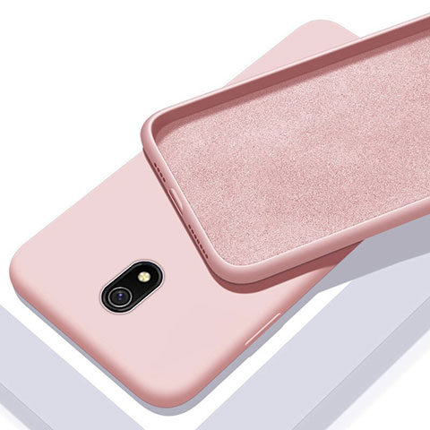 Coque Ultra Fine Silicone Souple 360 Degres Housse Etui S04 pour Xiaomi Redmi 8A Rose