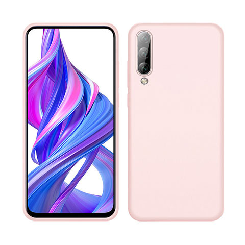 Coque Ultra Fine Silicone Souple 360 Degres Housse Etui S05 pour Huawei Honor 9X Pro Rose