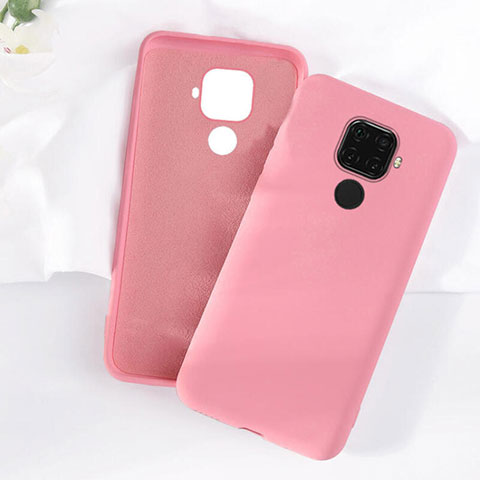 Coque Ultra Fine Silicone Souple 360 Degres Housse Etui S05 pour Huawei Mate 30 Lite Rose